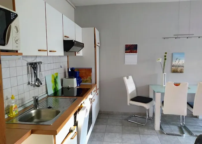 Fewo 7 Mit Sued- Terrasse 3 Zimmer Tischtennis Schaukel Apartmán